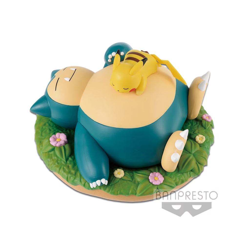 Figurine Pikachu Et Ronflex