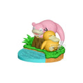 Figurine Psykokwak & Ramoloss Diorama